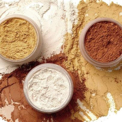 Loose setting powder