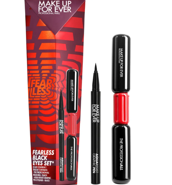 Make Up For Ever Fearless Black Eyes Holiday Set