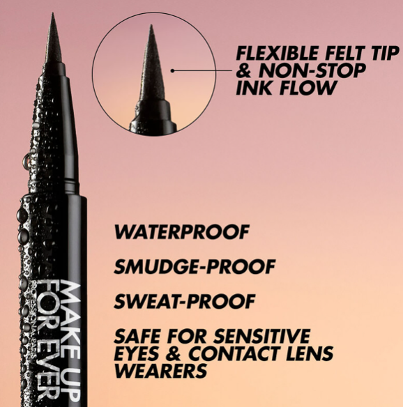 Make Up For Ever Fearless Black Eyes Holiday Set