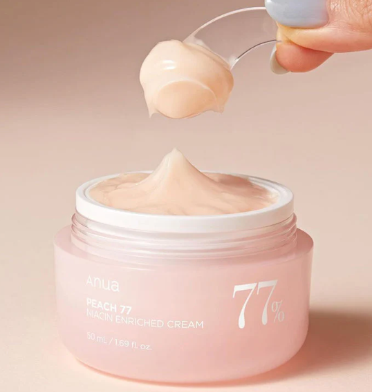 Anua Peach 77% Niacin Enriched Cream
