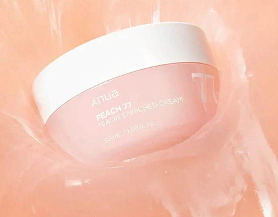 Anua Peach 77% Niacin Enriched Cream