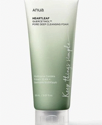 Anua heartleaf Quercetinol Pore Deep Cleansing Foam