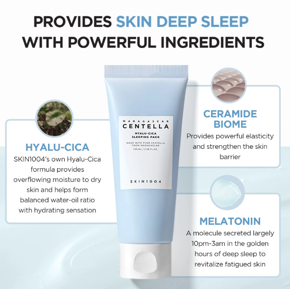 Madagascar Centella Hyalu-Cica Sleeping Pack Mini