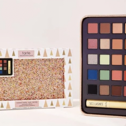 Tarte sweet tarte eye candy eyeshadow palette and Mascara