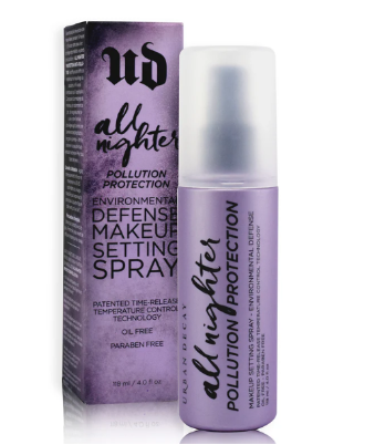 Urban Decay All Nighter Pollution Protection Makeup Setting Spray
