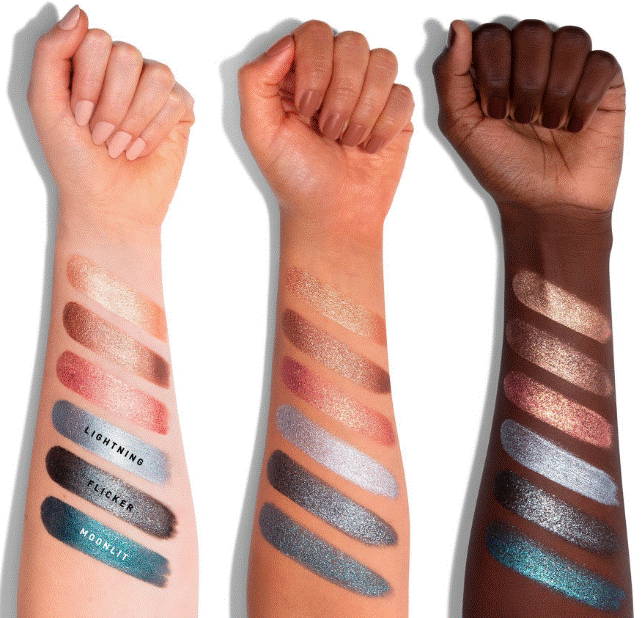 Morphe Midnight Heat Metallic Eyeshadow Trio