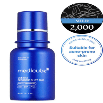 MEDICUBE One Day Exosome Shot Pore Ampoule 2000 (30ml)