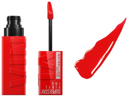 Maybelline Super Stay Vinyl Ink Longwear Liquid Lipcolor – RED HOT - Image 4