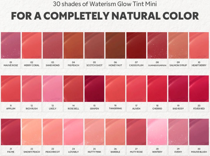 TIRTIR - Waterism Glow Tint Mini (Various Shades) - Image 6