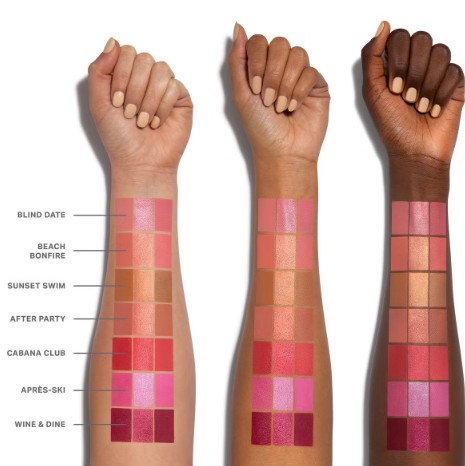 Morphe Cheek Thrills Multi-Finish Face Trio - Beach Bonfire