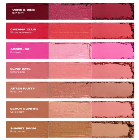 Morphe Cheek Thrills Multi-Finish Face Trio - Beach Bonfire