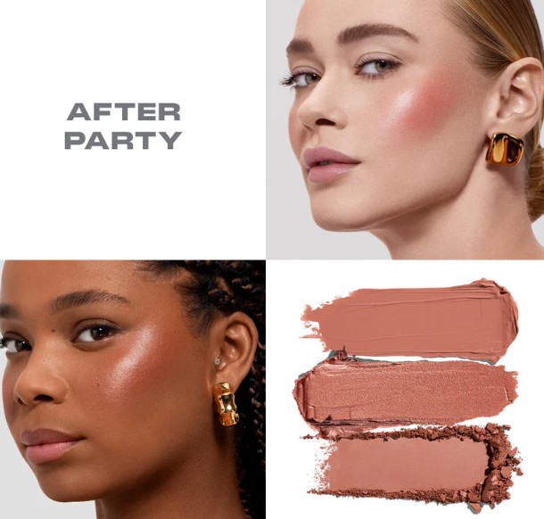 Morphe Cheek Thrills Multi-Finish Face Trio - After Party