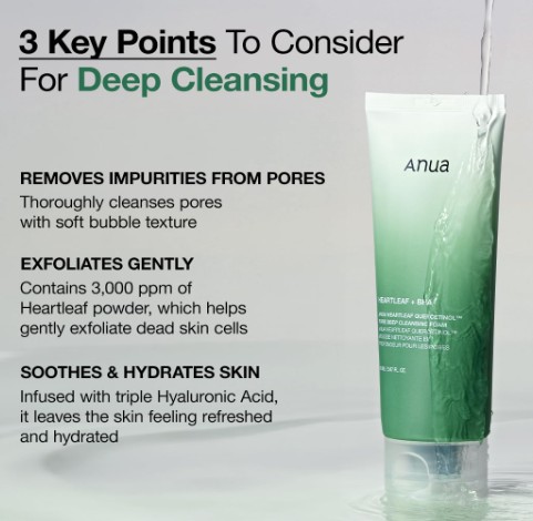 Anua Heartleaf Pore Control Cleansing Bundle