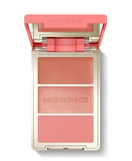 Morphe Cheek Thrills Multi-Finish Face Trio - Beach Bonfire