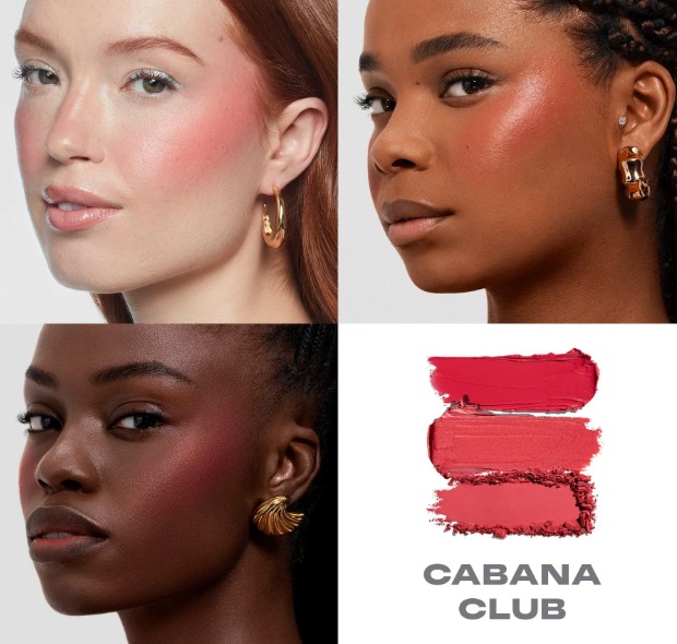 Morphe Cheek Thrills Multi-Finish Face Trio - Cabana Club