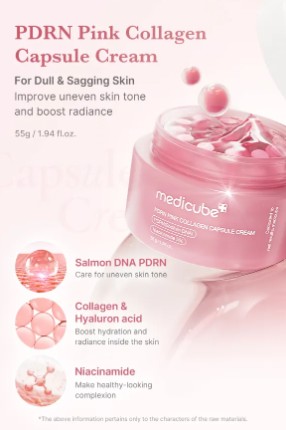 Medicube PDRN Pink Collagen Capsule Cream