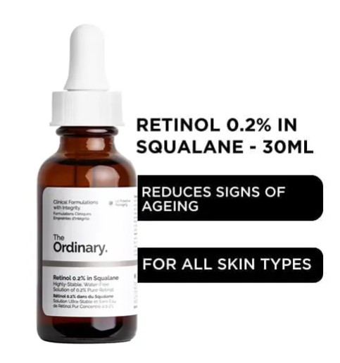 The Ordinary Retinol 0.2% in Squalane – 30ml
