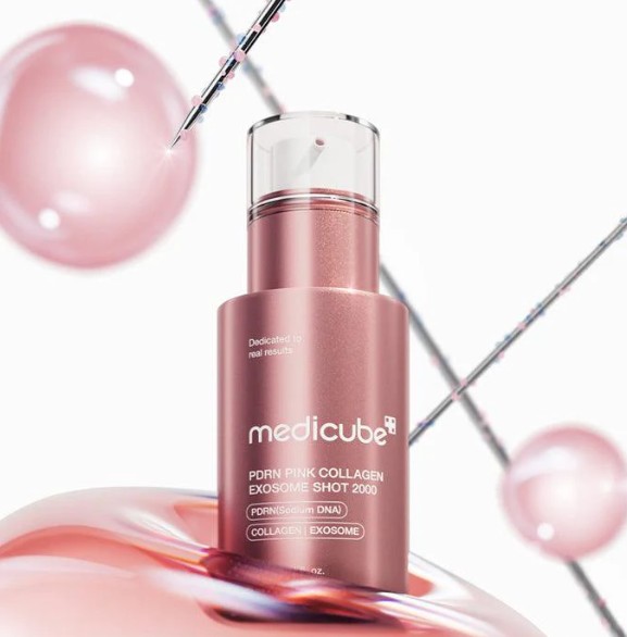 Medicube - PDRN pink collagen exosome shot serum