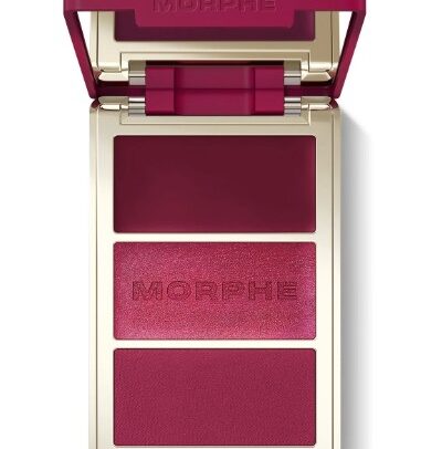 Morphe Cheek Thrills Multi-Finish Face Trio - Wine & Dine